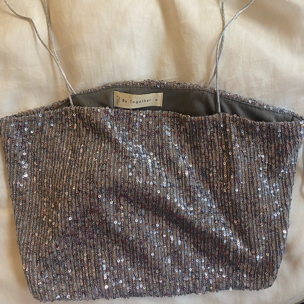 Sequin top